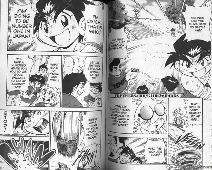 Bakuden Shoot Beyblade Chapter 6.2 9